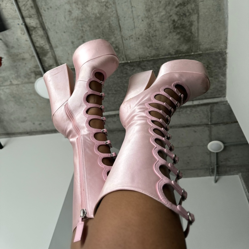 Marc Jacob Kiki boots in size 38. Pink . Worn twice